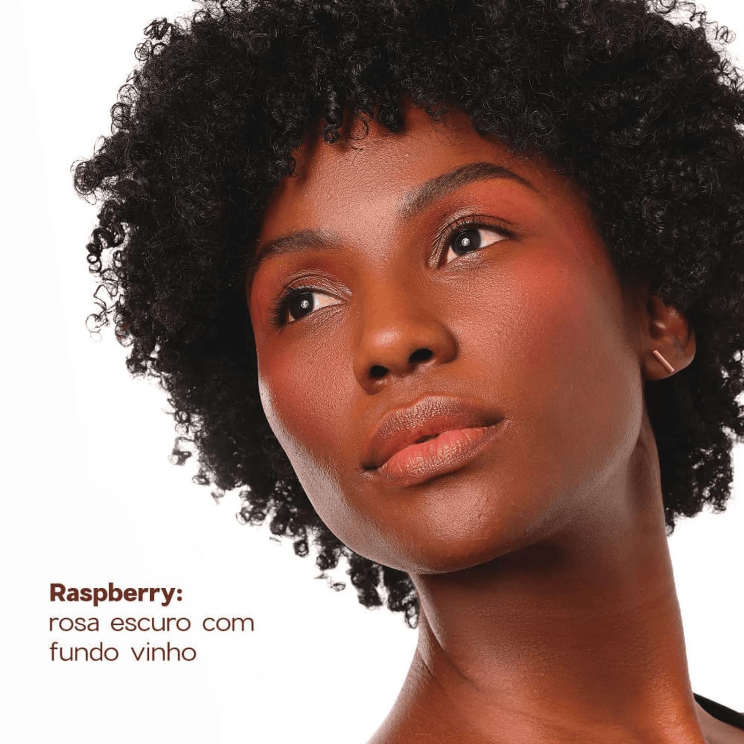 Miniatura Blush Líquido Océane Edition 5 Cores Matte Veganas Raspberry