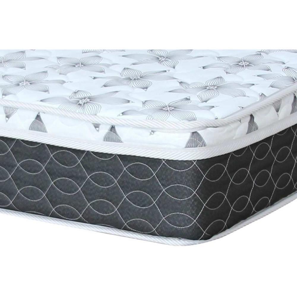 Miniatura Colchão King Molas Bonnel System Class Euro Pillow (193x203x25) - Castor