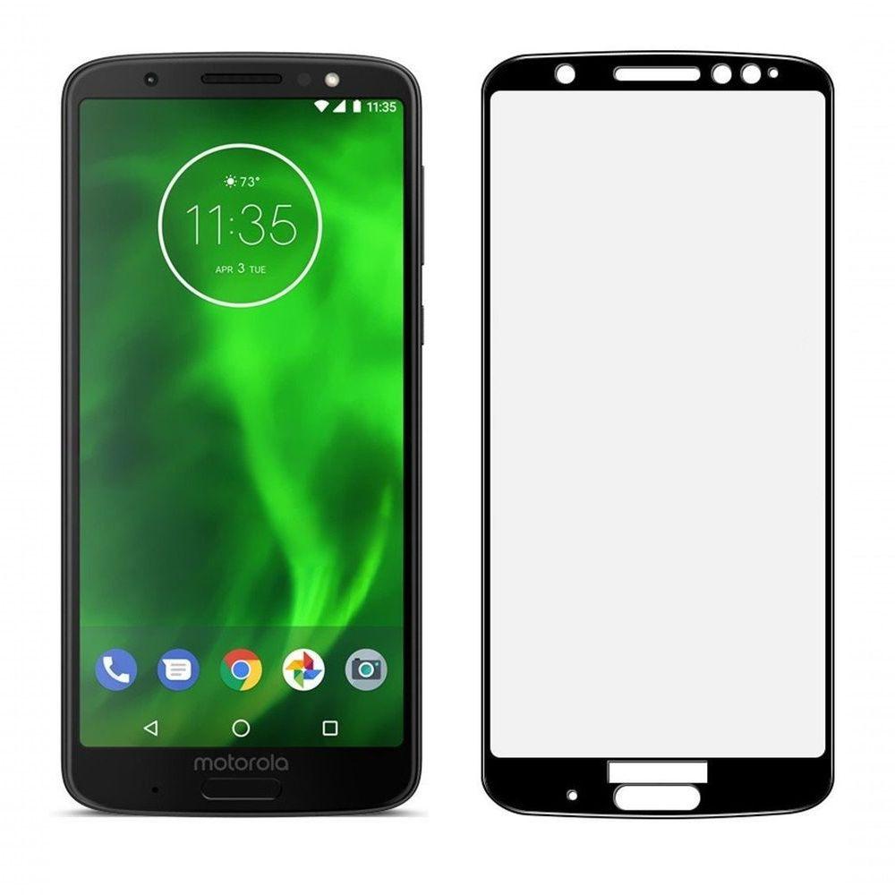 Miniatura Pelicula De Vidro 3d 4d 5d Para Moto G6 Plus Xt1926 - Preta