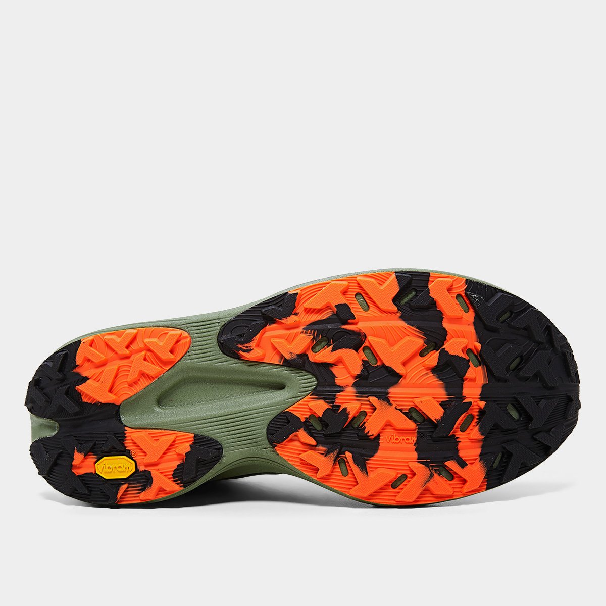 Miniatura Tênis Fila Racer Skytrail Masculino Preto+Laranja - 38