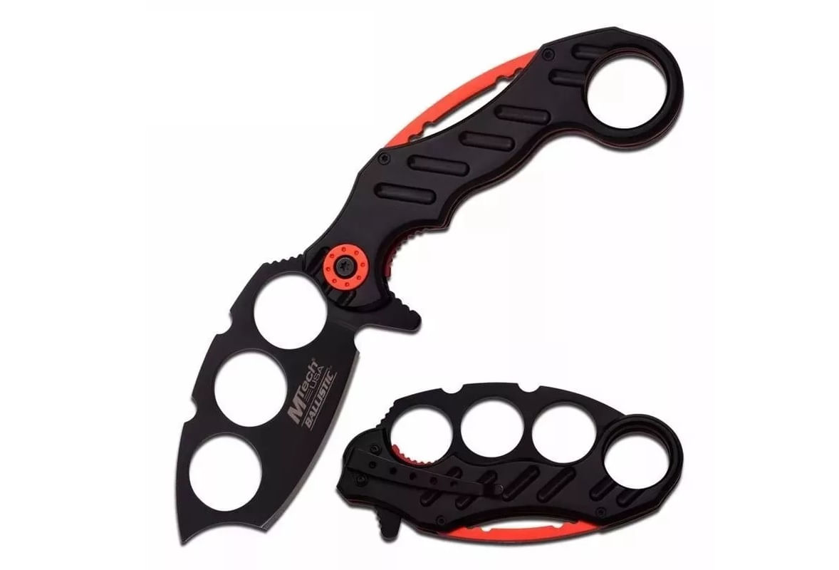Miniatura Canivete Karambit Soco Ingles Mtech Usa Ballistic
