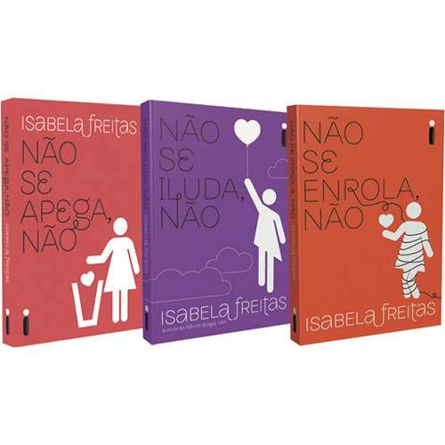 Miniatura Coleção Isabela Freitas - Não Se Apega, Não - 3 Livros