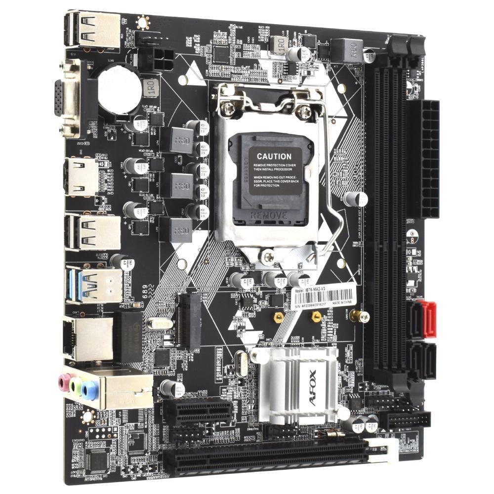Miniatura Placa Mãe B75 Afox Ib75-Ma2-V3 Socket Lga 1155 Vga Ddr3 16Gb