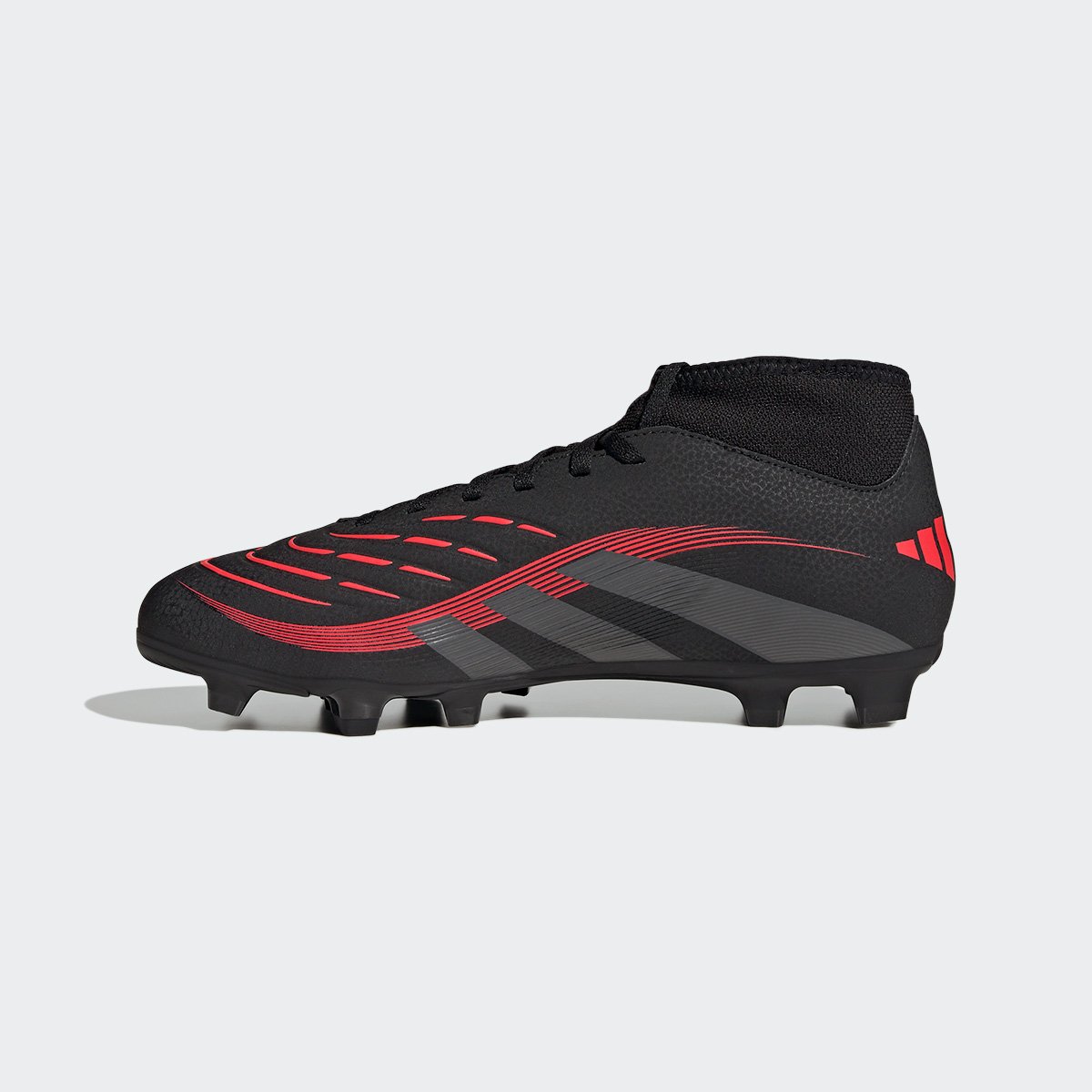 Miniatura Chuteira Campo Adidas Predator Club Sock Unissex Preto+Cinza - 39