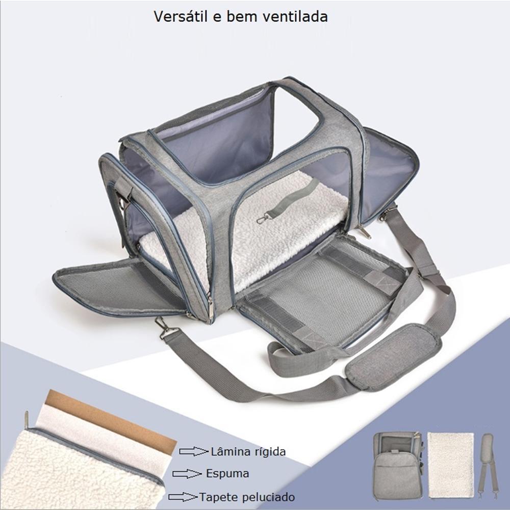 Miniatura Bolsa De Transporte Pet Para Cães E Gatos Avião