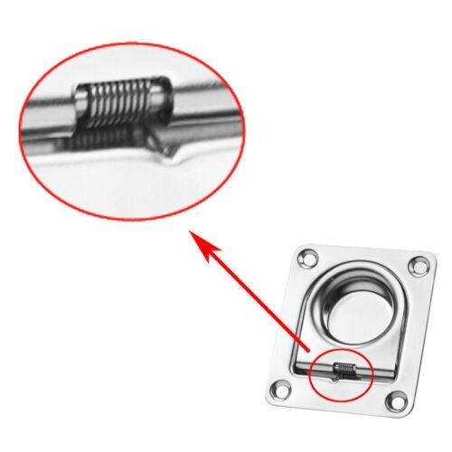 Miniatura Puxador Quadrado Em Inox 65 X 55Mm