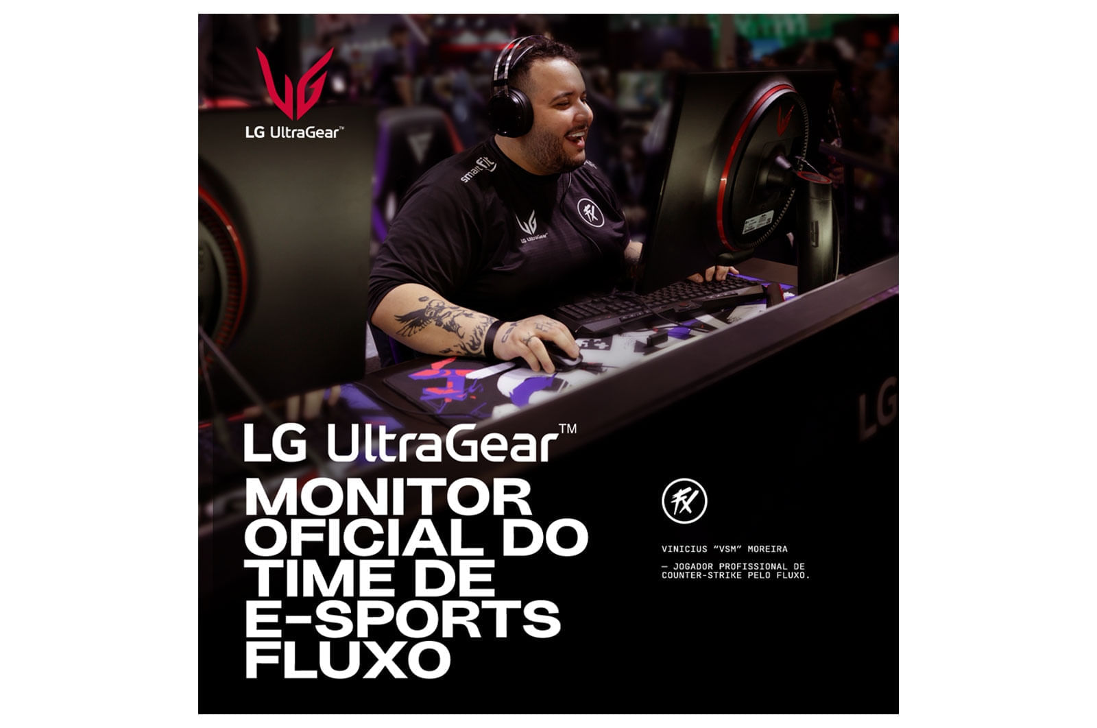 Miniatura Monitor Gamer LG UltraGear 31,5'' QHD 2560x1440 165Hz 1ms (MBR) HDR10 HDMI AMD FreeSync 32GN600-B