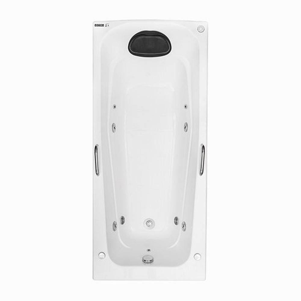 Miniatura Banheira de Hidromassagem Bella em Gel Coat Gran Luxo 140cm - sem Aquecedor - Volume Ideal 110 Litro Branco