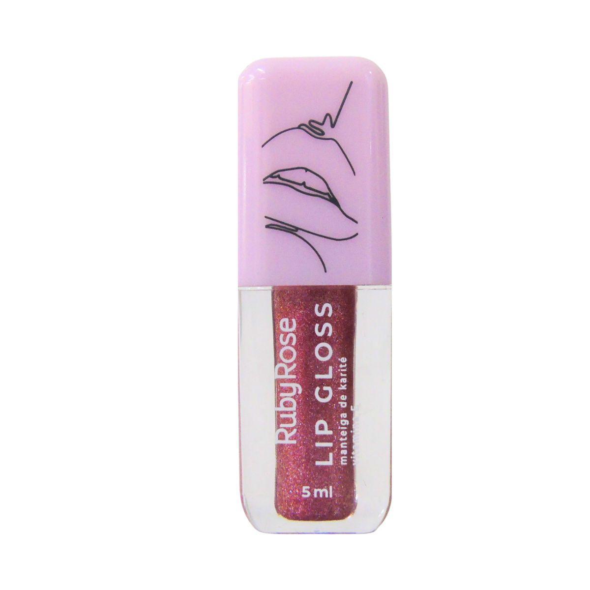 Miniatura Lip Gloss Shooting Star Hidratante com Glitter