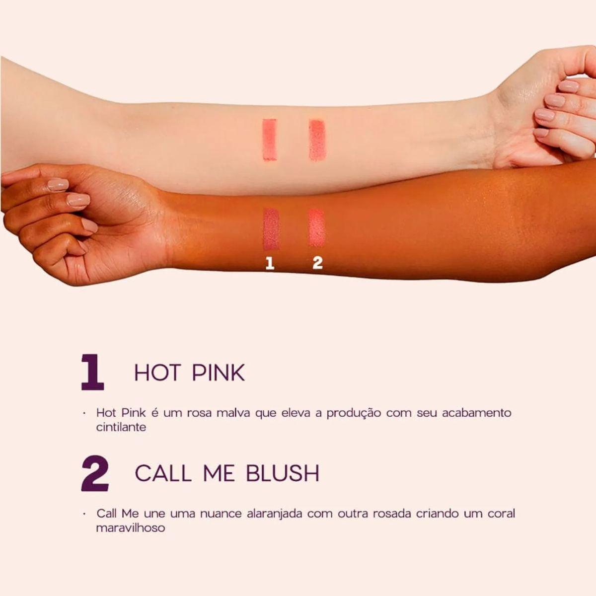Blush Rosa Blush Me Hot Pink Océane Purple 6,5G