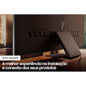 Smart TV 65" Neo QLED 8K Samsung QN800C Mini LED, Painel 120hz, Processador com IA, Som em Movimento Plus, Tela sem limites, Ultrafina, Única Conexão
