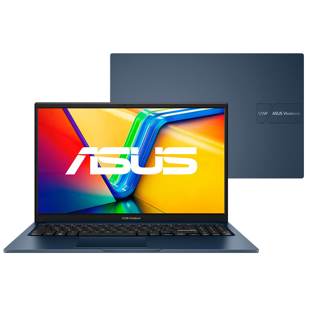 Notebook ASUS VivoBook 15, Intel Core i5, 8GB, 512GB SSD, W11 Home, 15.6'' FHD, Quiet Blue - X1504VA-NJ1743W