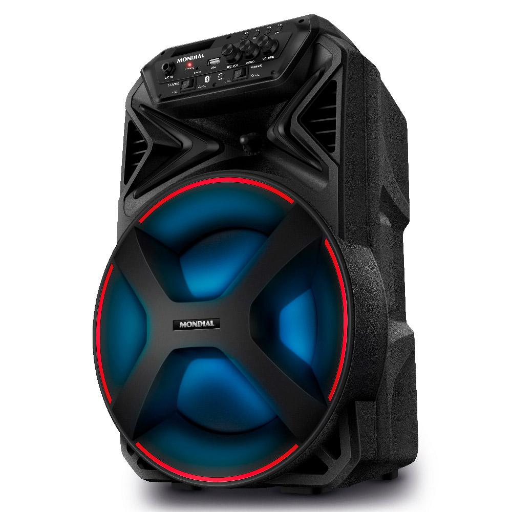 Caixa de Som Acústica Bluetooth 250W Mondial Connect Partyplus CM250