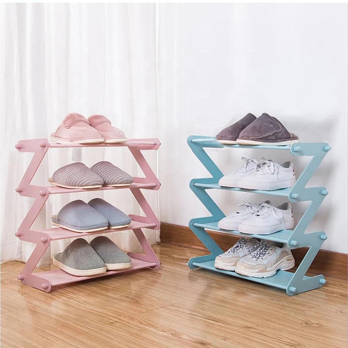 Miniatura Organizador Sapateira Sapato Prateleira Reforçado 4 Níveis