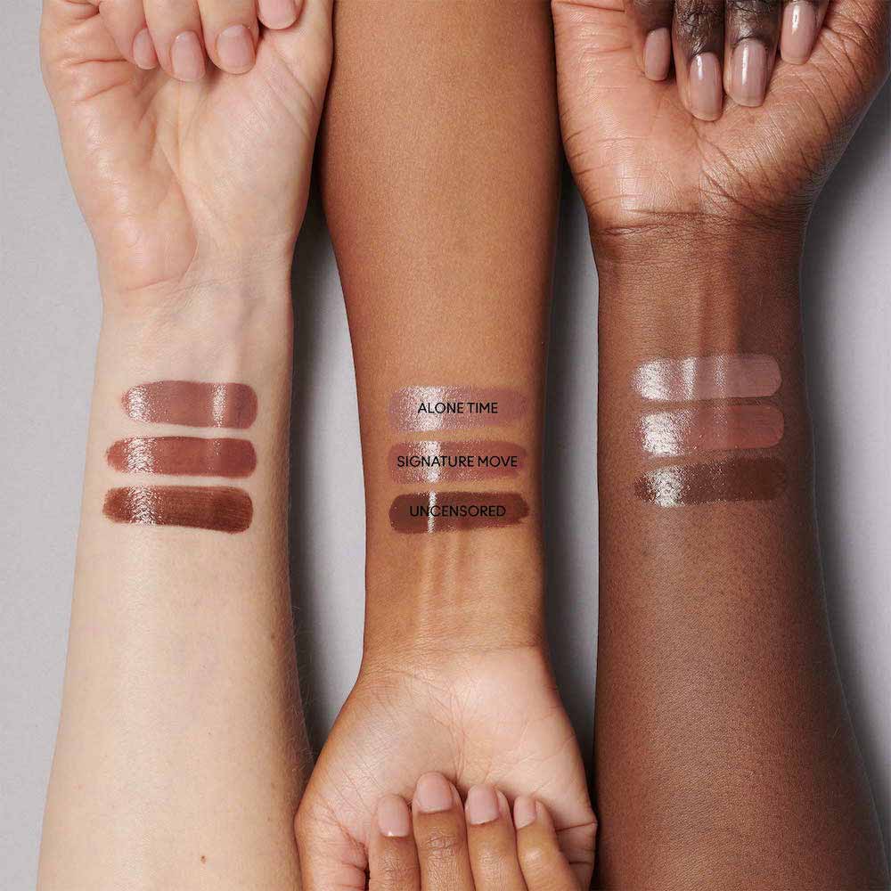 Miniatura Batom Labial MAC Lustreglass Lipstick Tons Claros Alone Time