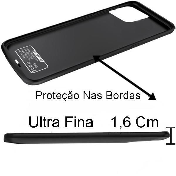 Miniatura Capa Capinha Iphone 11 Pro Recarregável Carregador 4.800
