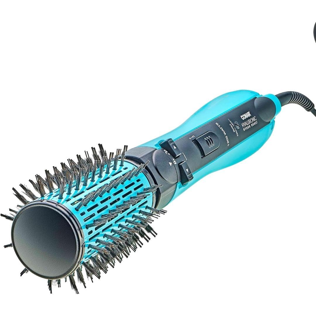 Miniatura Escova Secadora Rotativa Rotating, Hyaluronic Conair, Bivolt