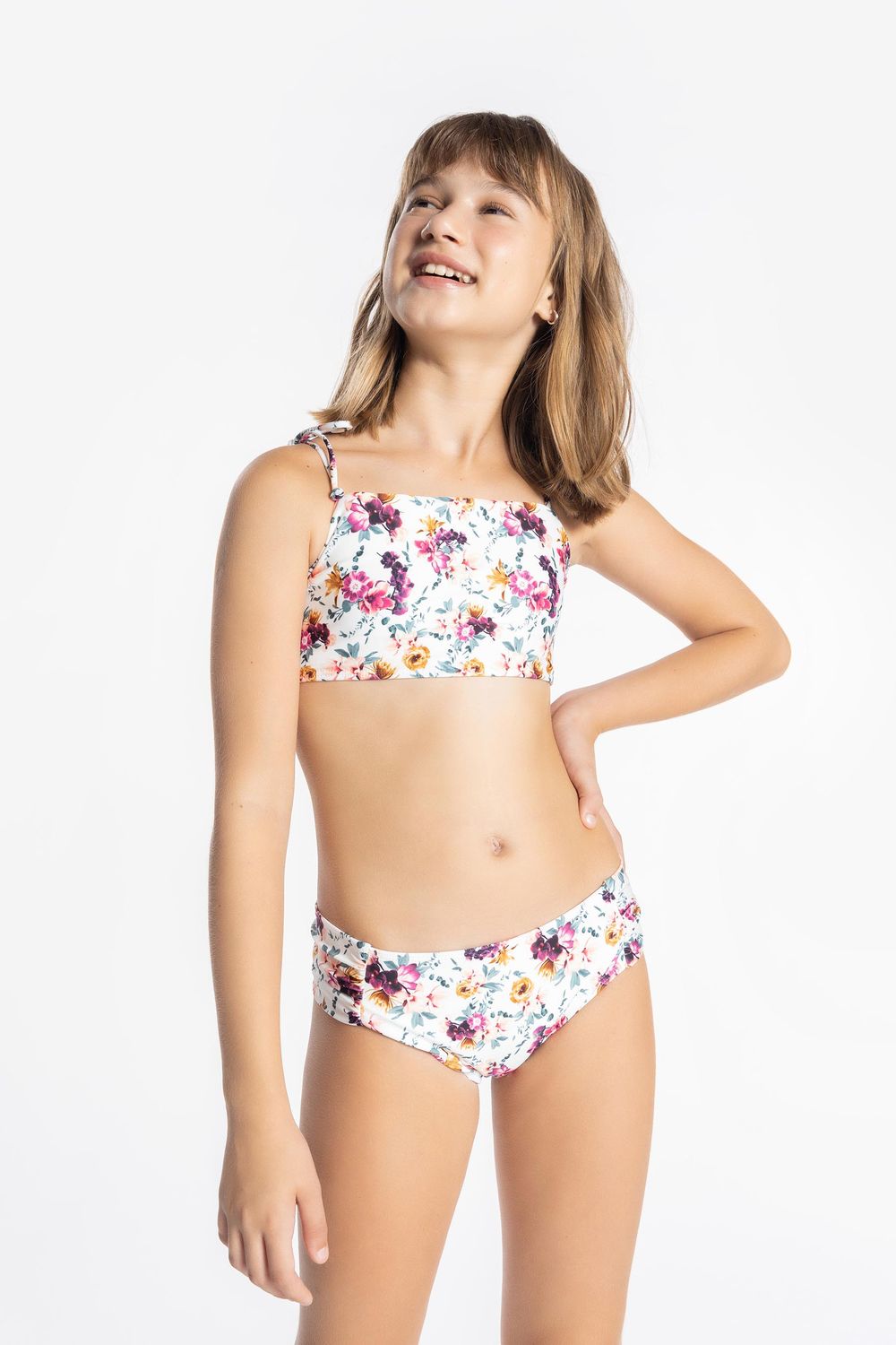 Miniatura Biquíni Tie Blooming Kids - Blooming - LIVE! Branco - 10