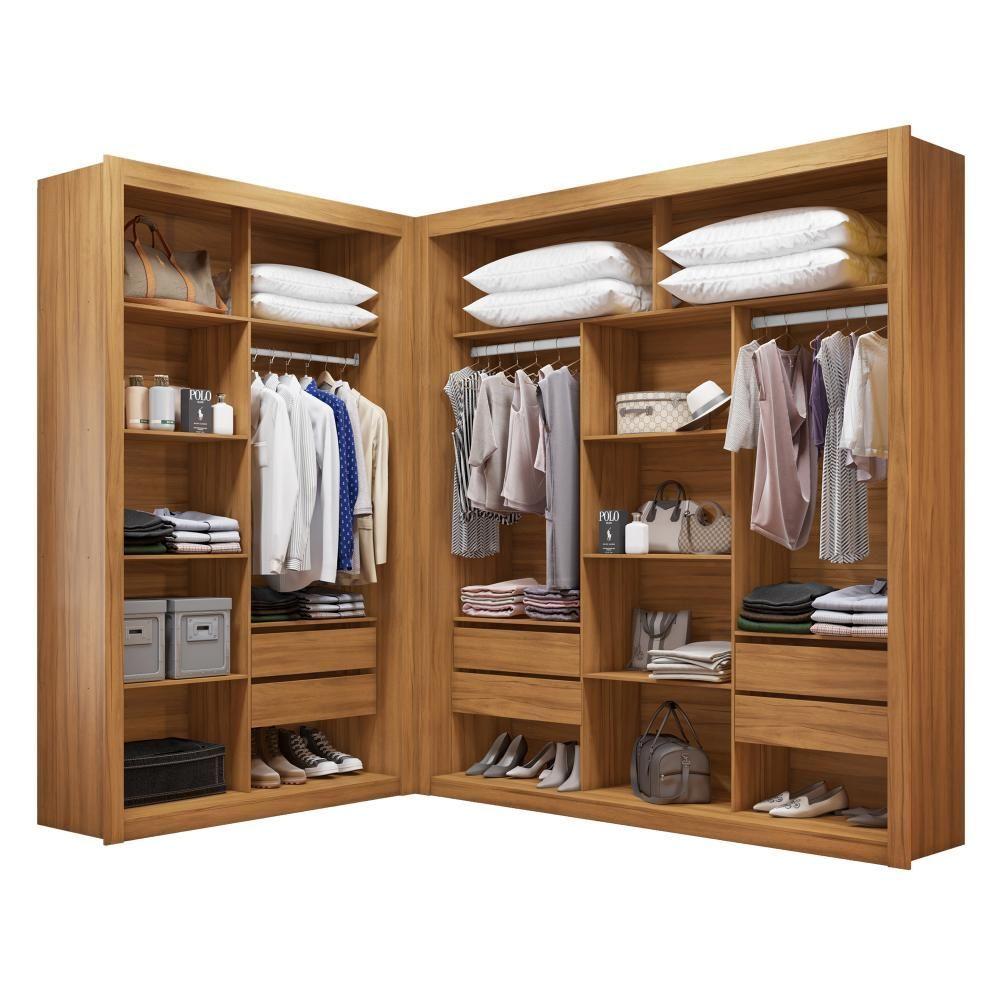 Miniatura Closet Modulado 6 Gavetas Freijó Amoudi Móveis Freijó