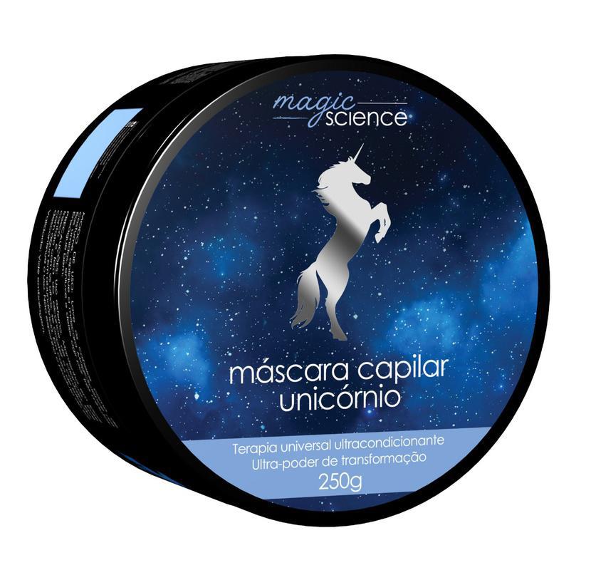 Miniatura Máscara Capilar Unicórnio Universal Magic Science