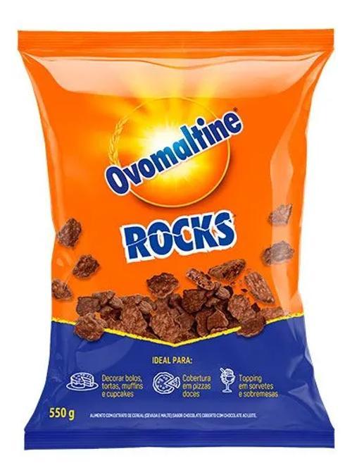 Miniatura Ovomaltine Rocks 550G Flocos Chocolate