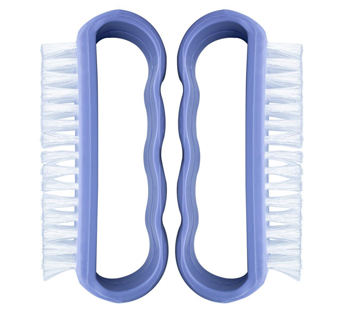 Miniatura Escova Para Unhas Escovinha Manicure Pedicure Multiuso 1 Und