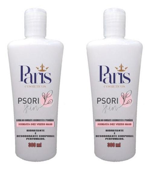 Miniatura Kit 2 Creme Hidratante Para Combate A Psoríase Ou Dermatite cremosa - HIDRATAÇÃO DA PELE E COMBATE . - Essences - PSORI SKIN - 900 g - 600 mL