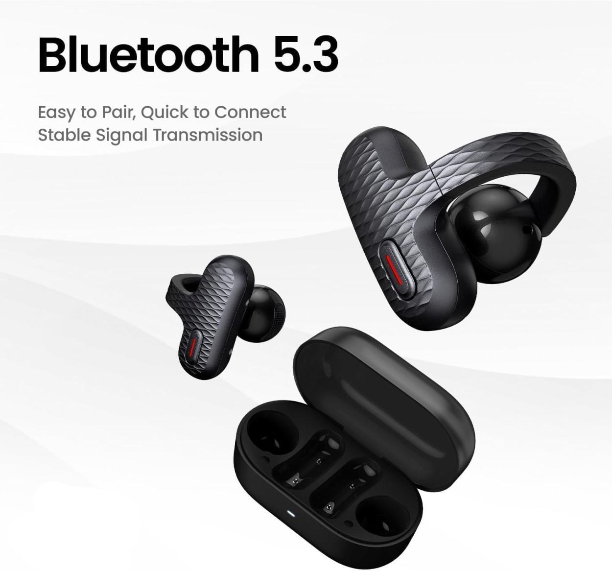Miniatura Fone De Ouvido Amazfit Up Open Buds A2427 Bluetooth 5.3