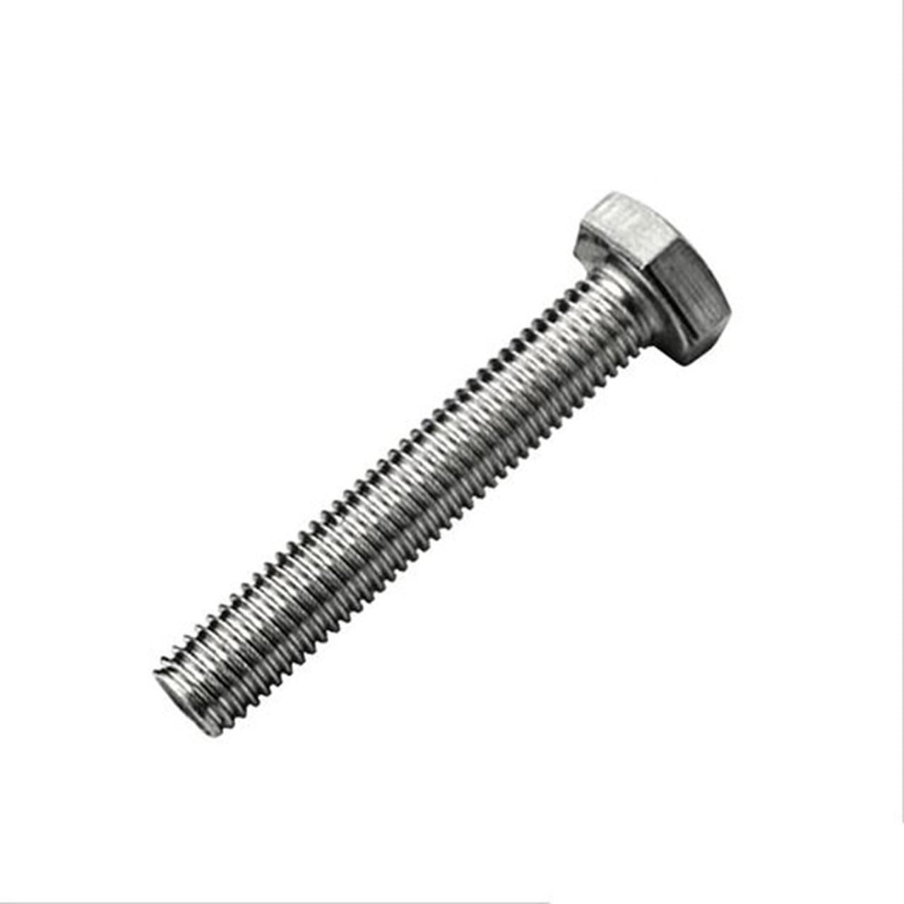 Miniatura Parafuso Sextavado Rosca Inteira 5/16 X 3/4 Inox - 100 Pçs