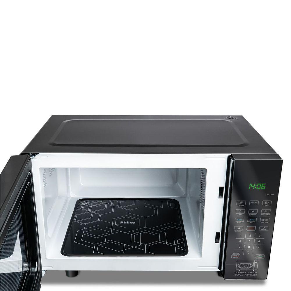 Miniatura Micro-ondas Philco PMO28TF Flat Sem Prato Giratório 28L 1400W 110V