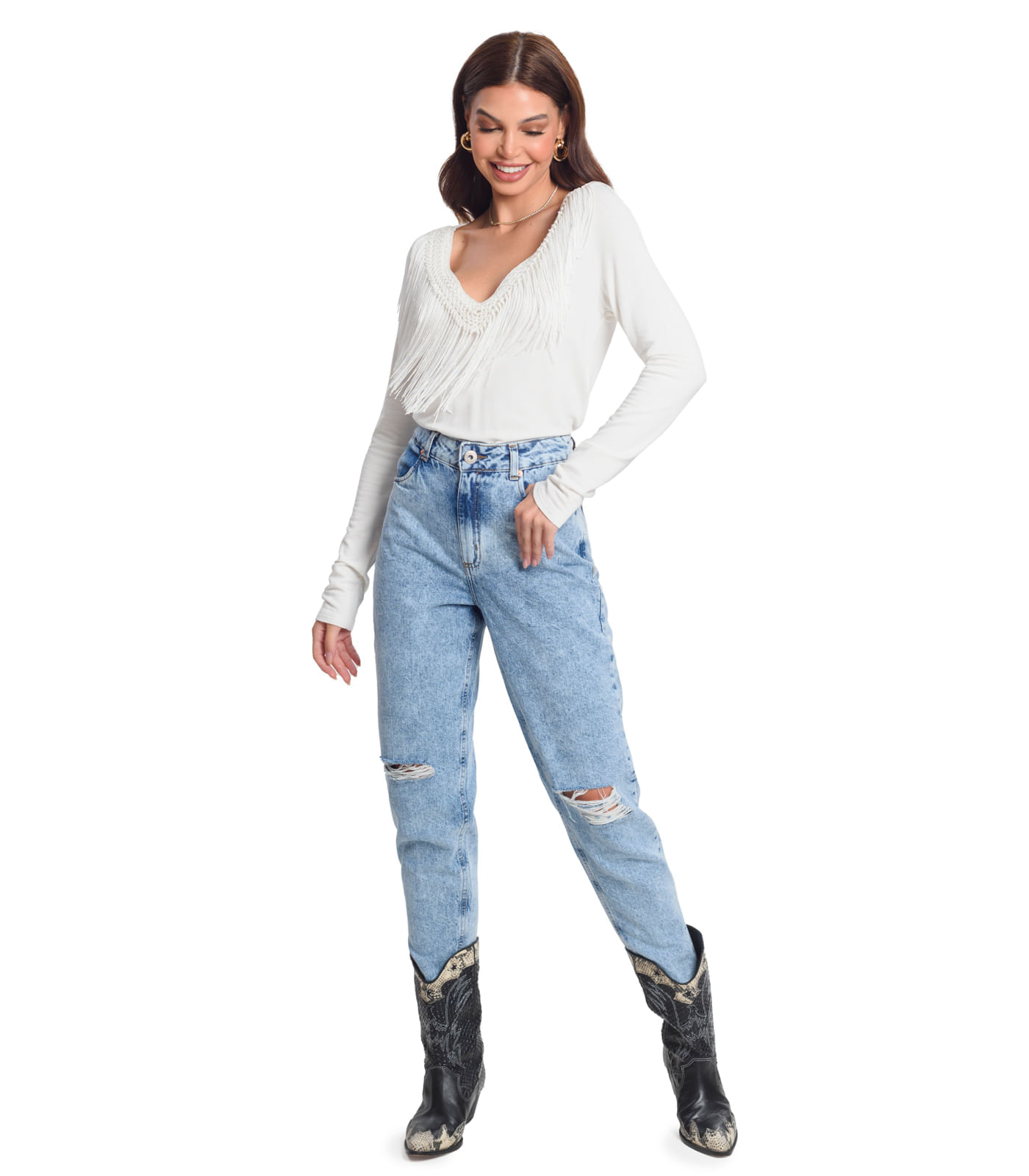 Miniatura Blusão Feminino Molecotton Rovitex Bege G