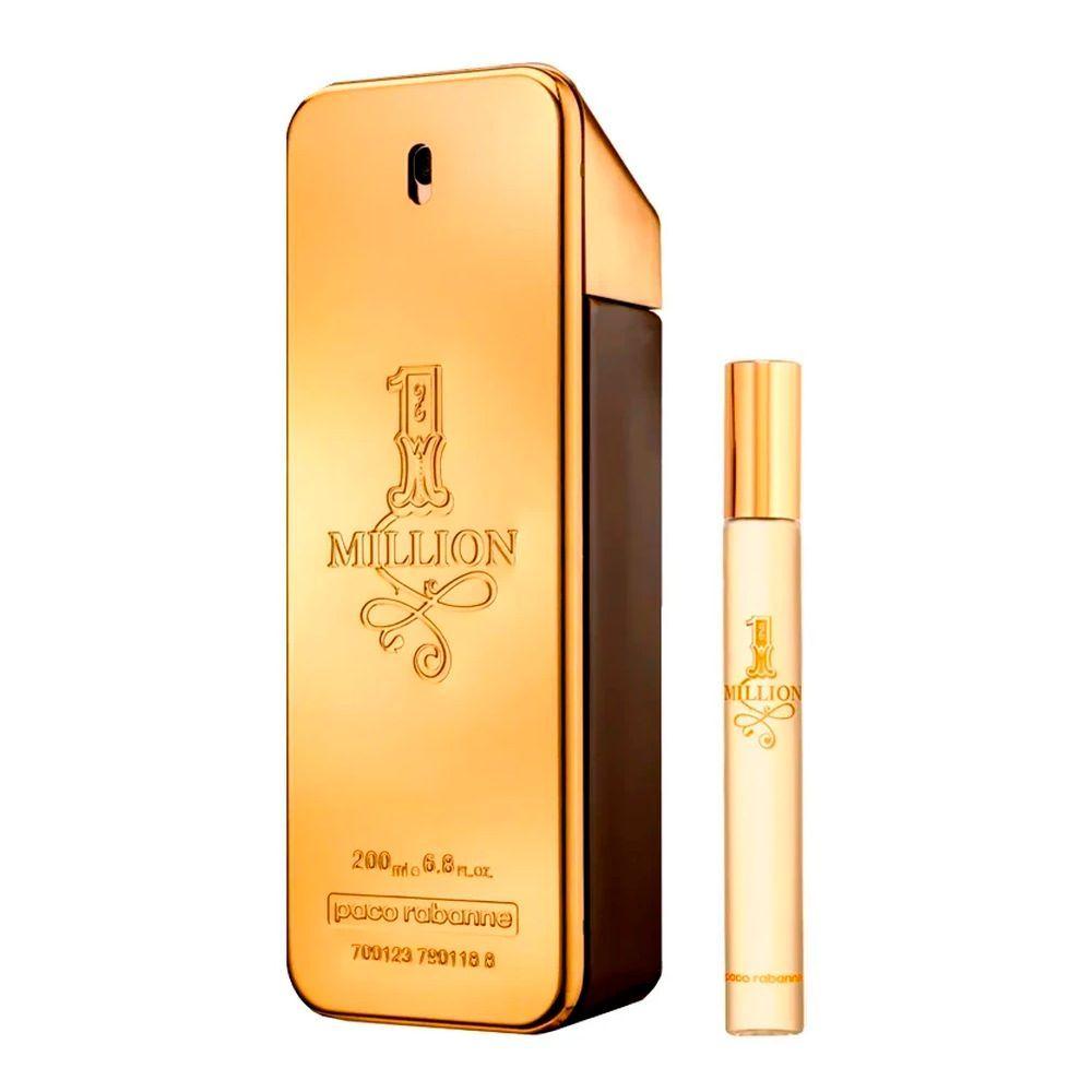 Miniatura Kit Perfume One Million Edt Masculino 200ml + One Million 10ml