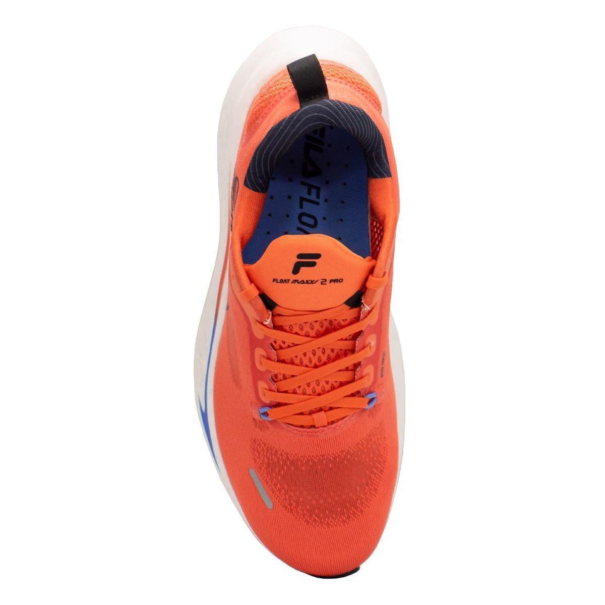 Miniatura Tênis Fila Float Maxxi 2 Pro Masculino Laranja+Azul - 40