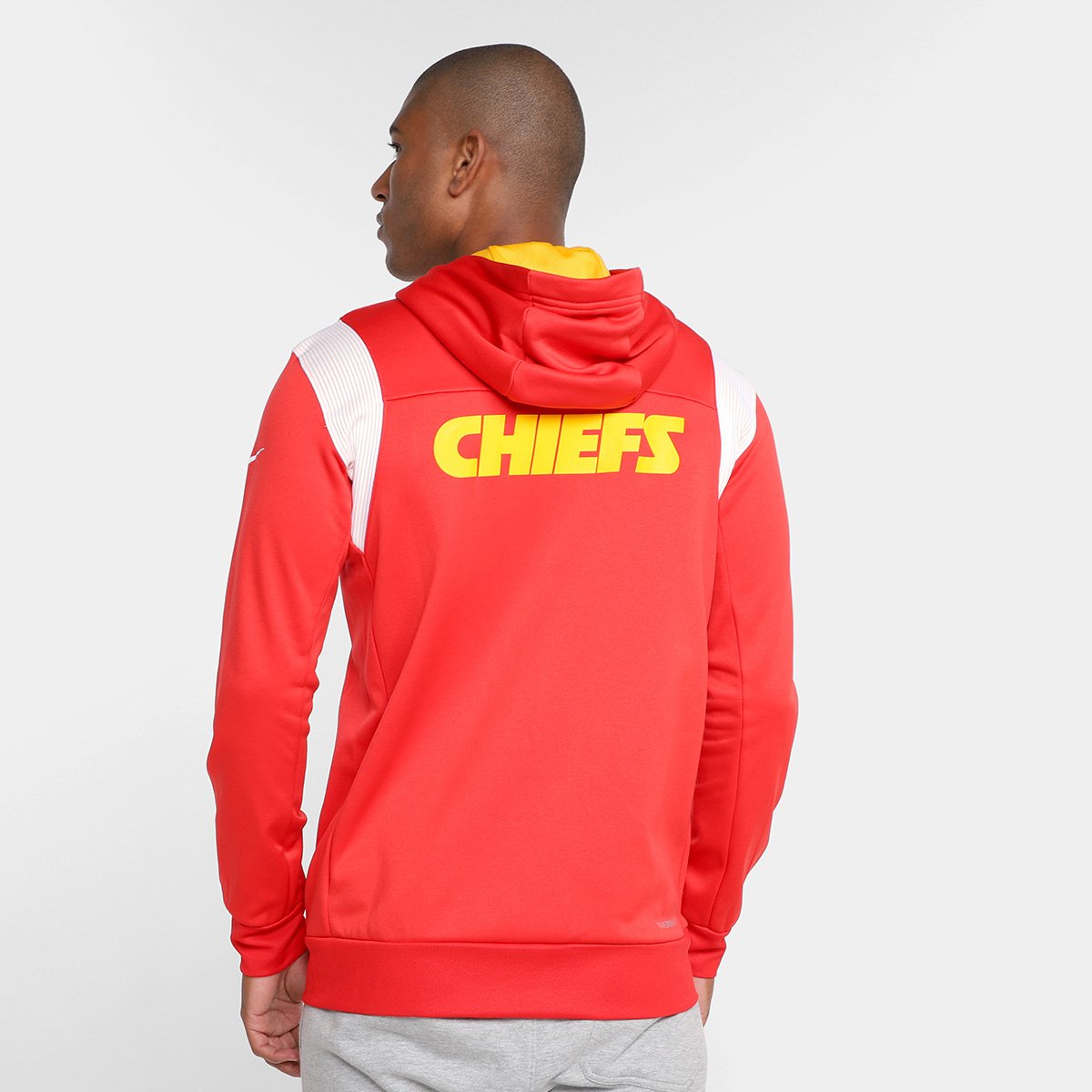 Miniatura Jaqueta NFL Kansas City Chiefs Nike Masculina Vermelho - EGG