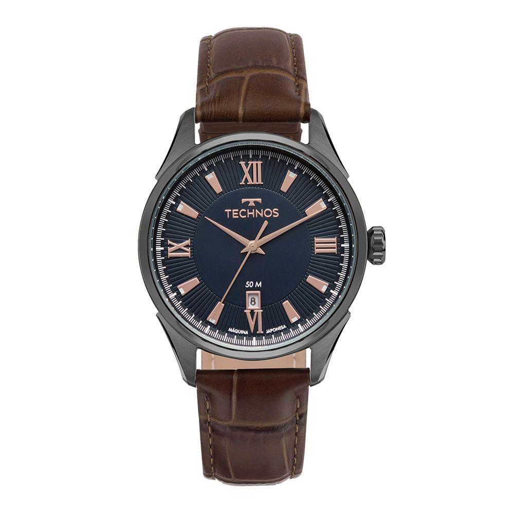 Miniatura Relógio Technos Masculino Executive Grafite - 2115txo-0a 2115txo-0a