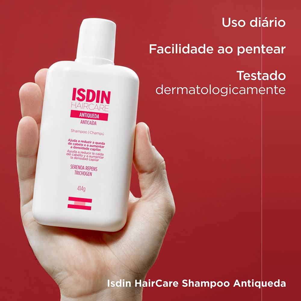Miniatura Isdin Hair Care Shampoo Antiqueda 414g