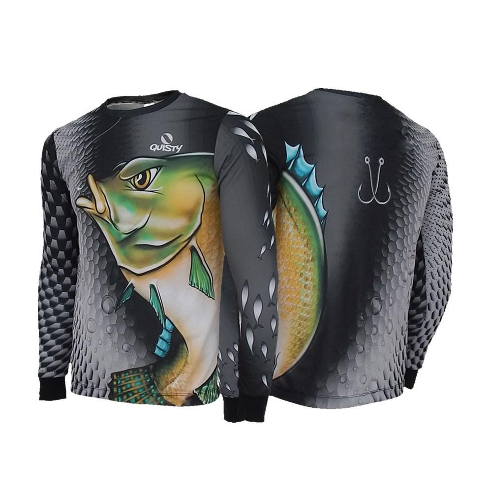 Miniatura Camisa Tilápia Bocuda M Pesca Esportiva