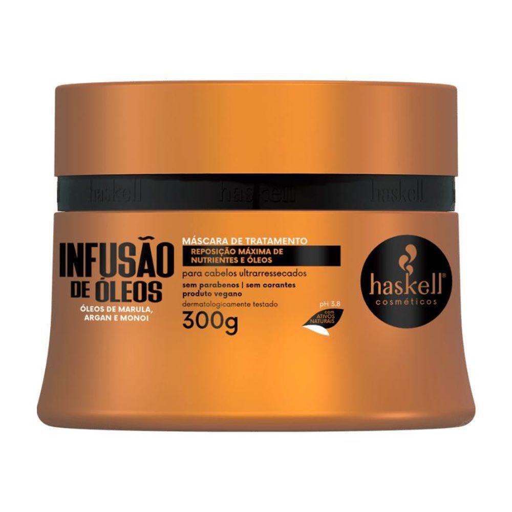 Kit Nutrição E Brilho Infusão De óleos Haskell 300ml