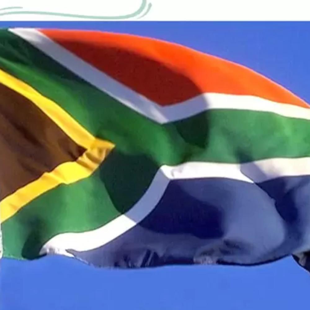 Miniatura Bandeira Oficial África Do Sul 1,50X0,90M Países Escola