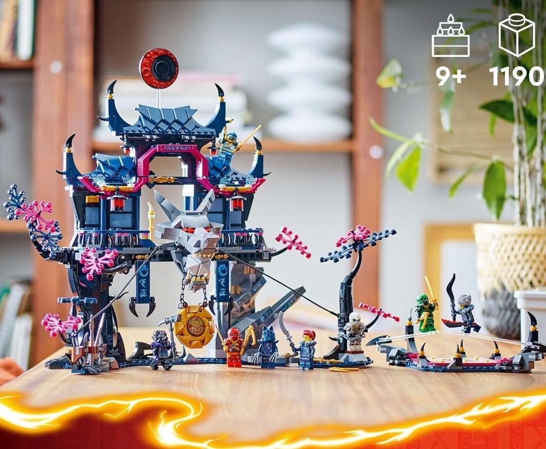 Miniatura Ninjago Dojo Da Sombra Da Máscara Do Lobo - Lego 71813