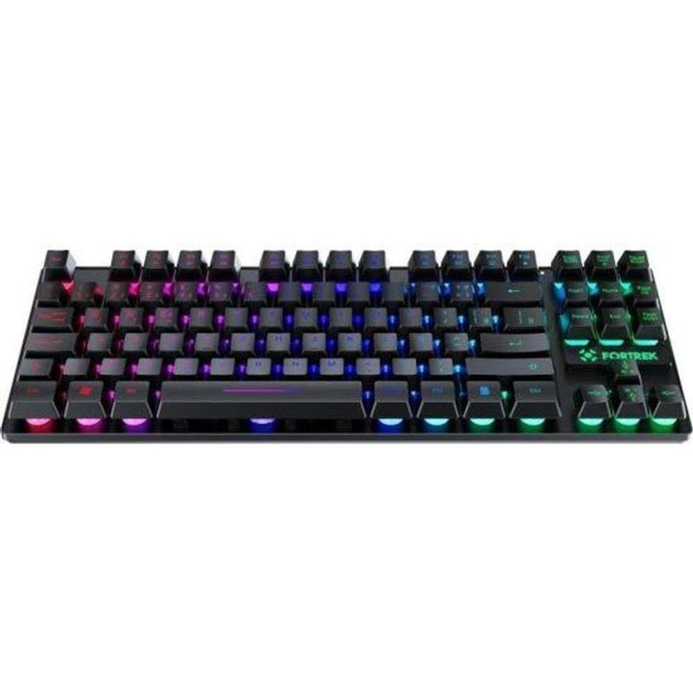 Miniatura Teclado Gamer Fortrek Fearless 80 Tkl Preto