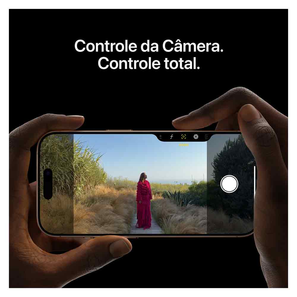 iPhone 16 Pro Max Apple (256GB) Titânio Natural, Tela de 6,9", 5G e Câmera de 48MP Bivolt