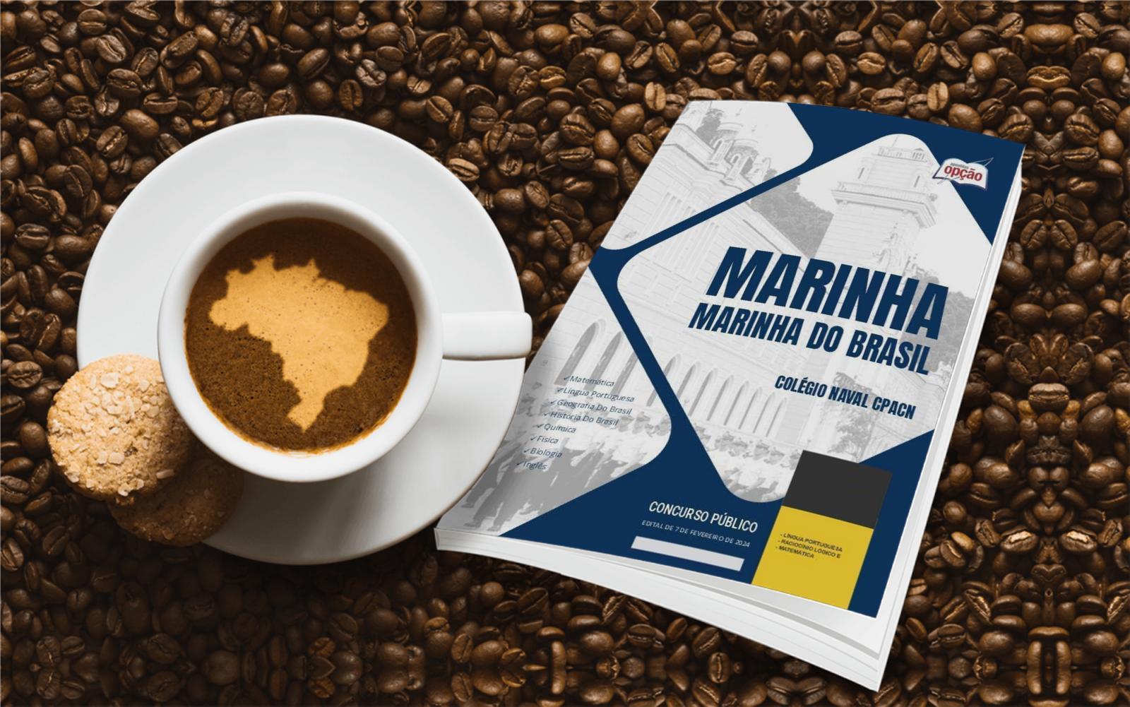 Miniatura Apostila Marinha Do Brasil 2024 - Colégio Naval Cpacn