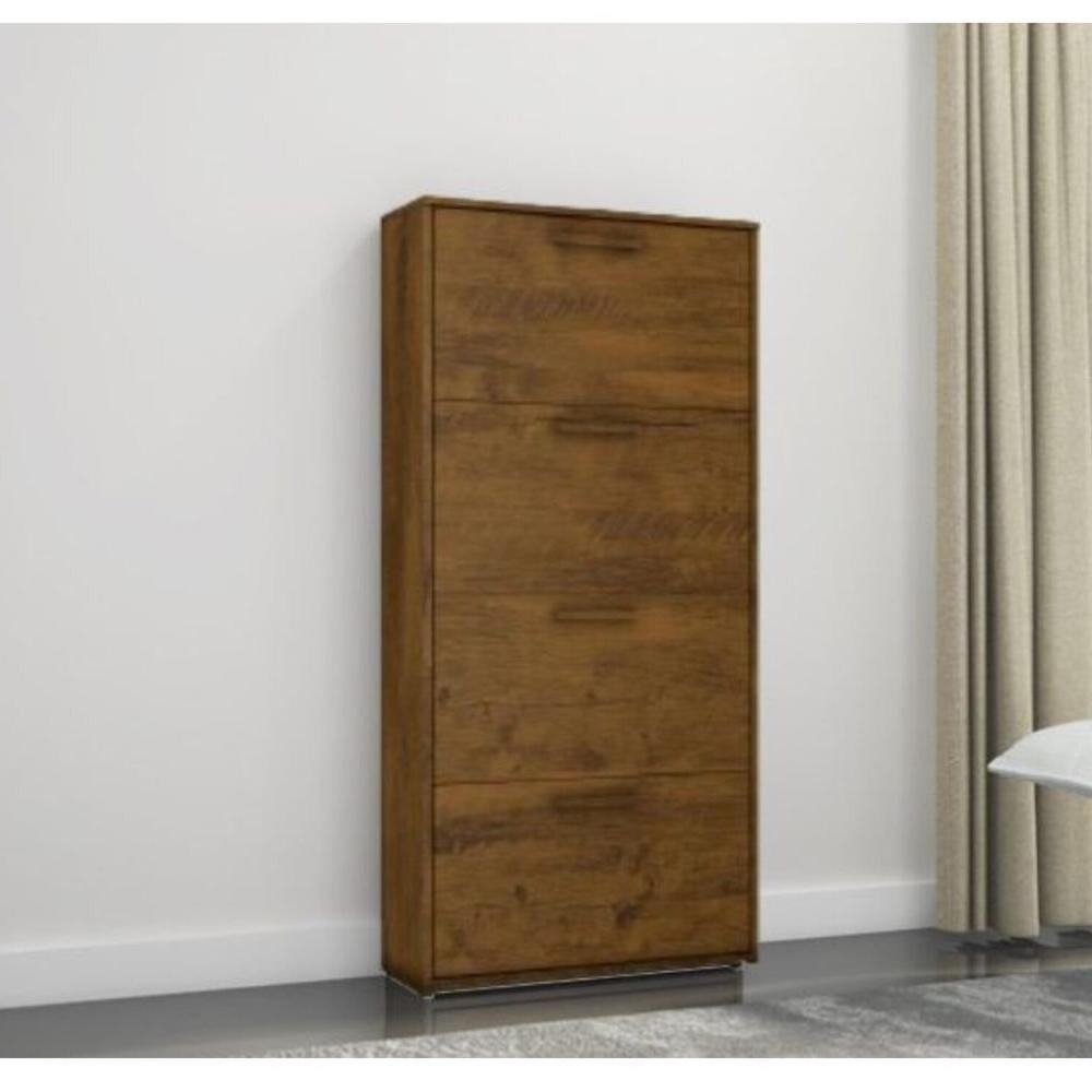 Miniatura Sapateira Organizador Lunna 4 Gavetas - 1,50x65cm Canela