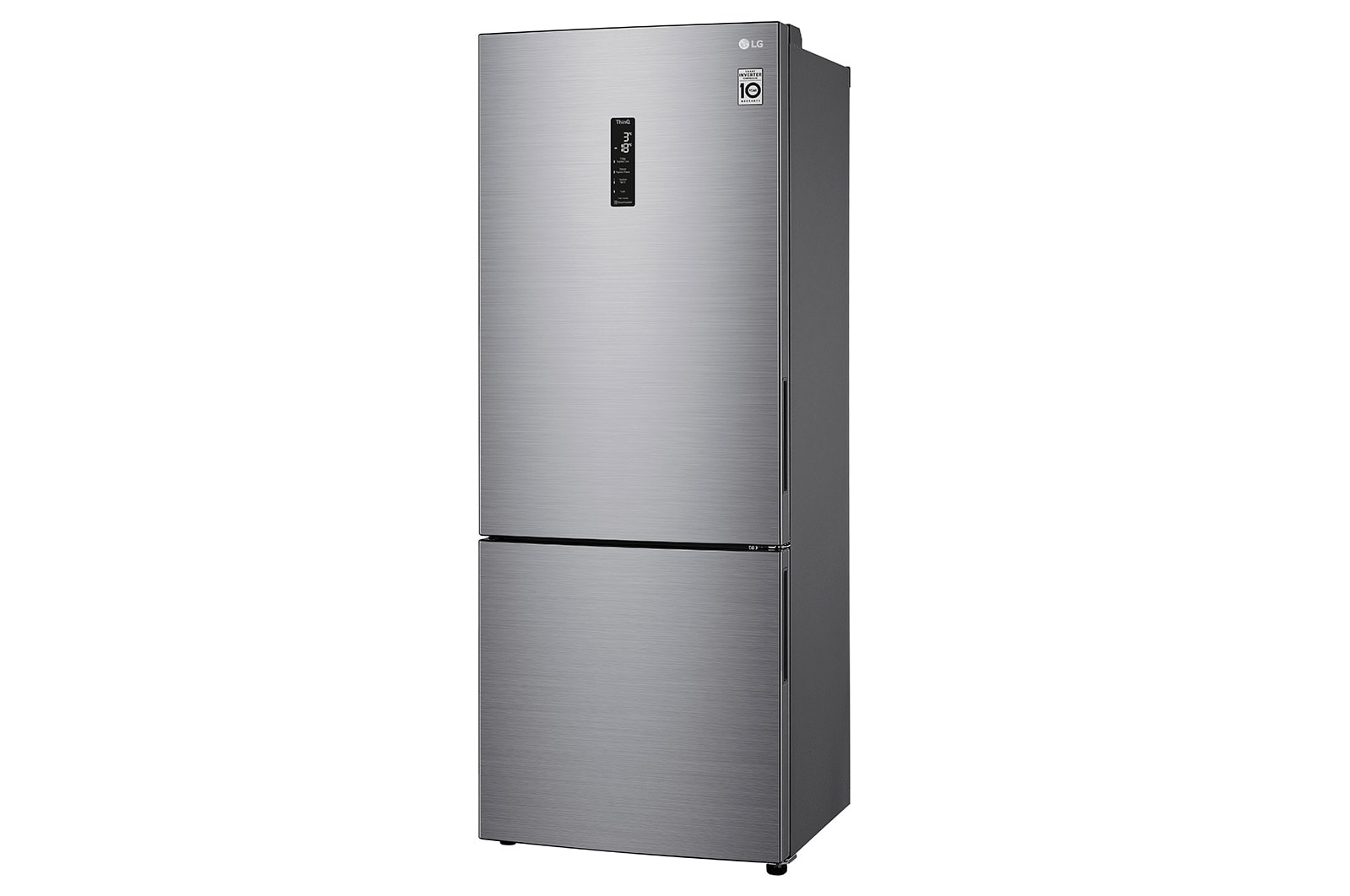 Geladeira Smart LG Frost Free Inverter 451L Inverse cor Inox Look (GC-B569NLL)