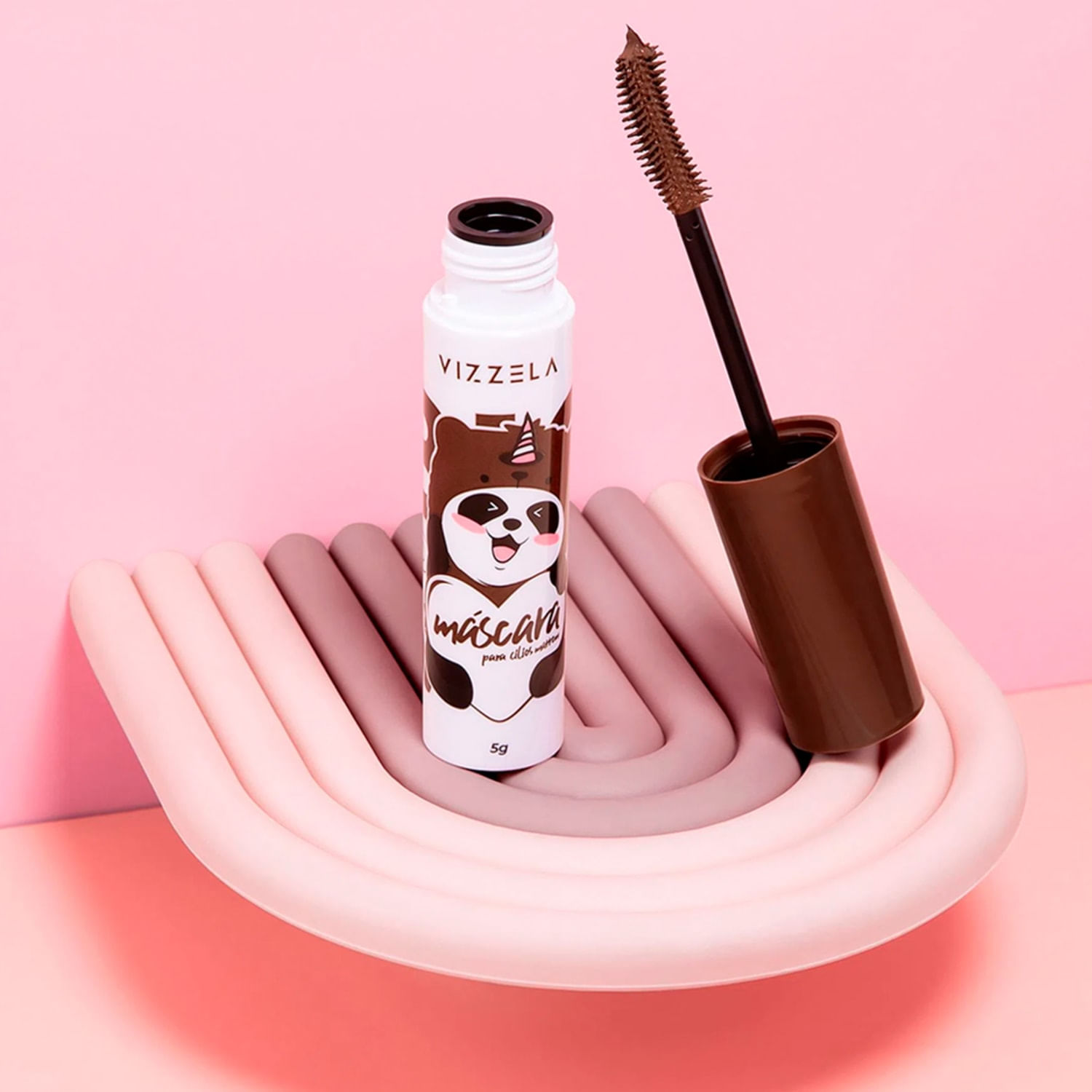 Vizzela Cosméticos Big No Panda Brown - Máscara para Cílios 5g