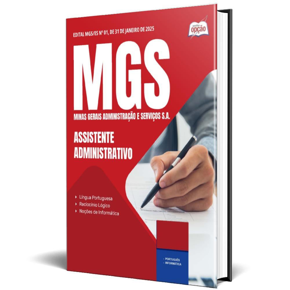 Miniatura Apostila Mgs 2025 - Assistente Administrativo