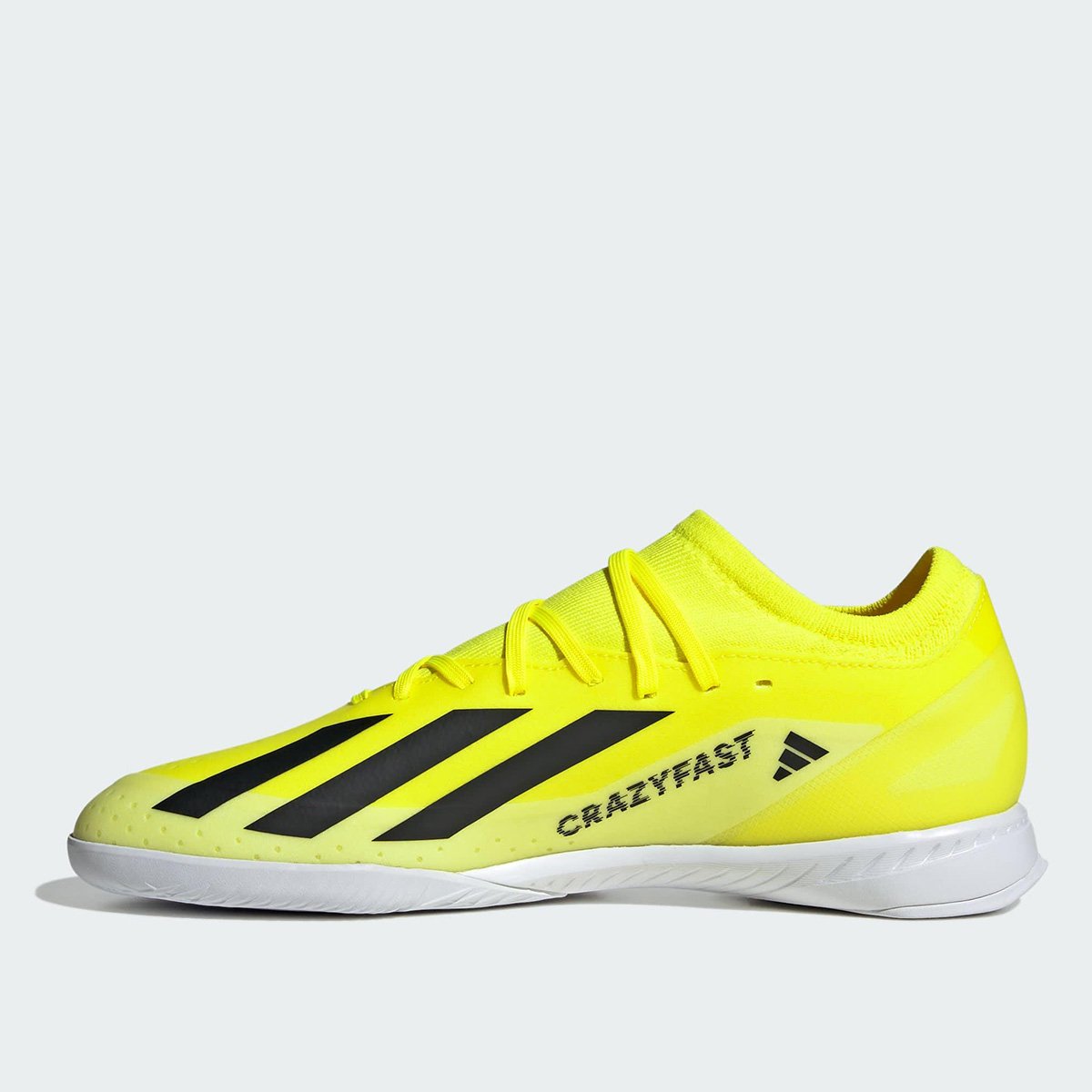Miniatura Chuteira Futsal Adidas X Crazyfast 3 Unissex Amarelo+Preto - 37