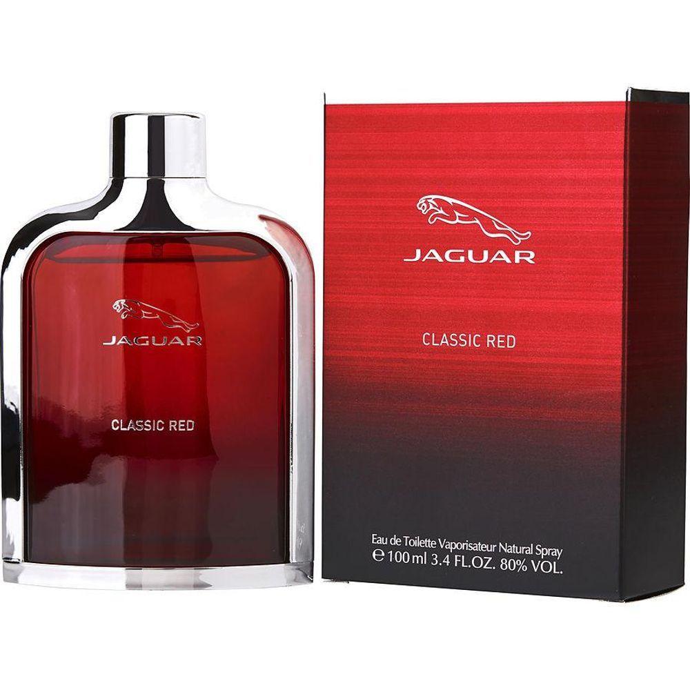Miniatura Perfume Masculino Jaguar Classic Red Jaguar Eau De Toilette Spray 100 Ml