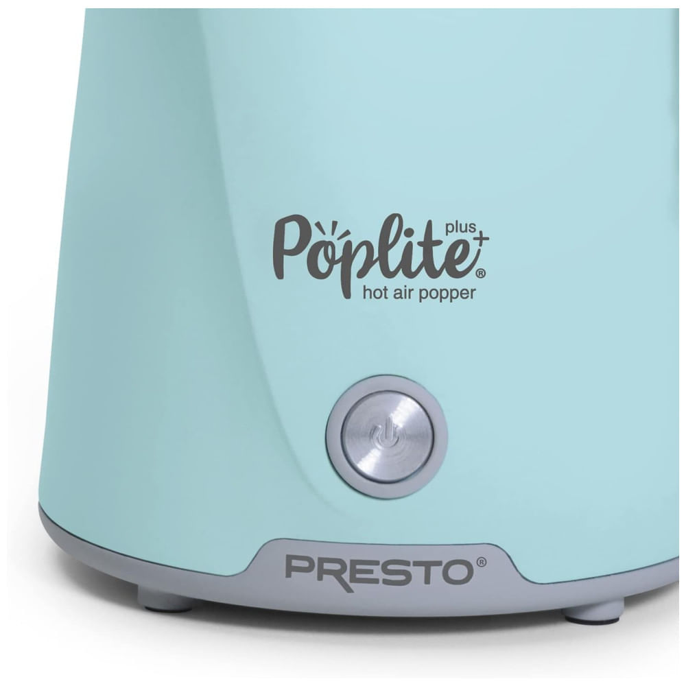 Miniatura Pipoqueira Elétrica com Capacidade para 18 Xícaras, Copo Medidor Integrado, Derrete Manteiga e Fácil de Limpar, 110V, Pr...